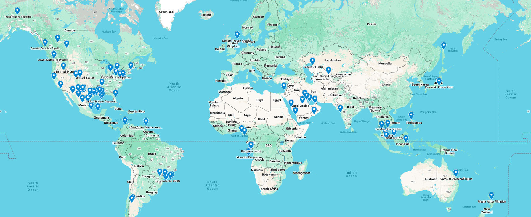 Global Project Experience - TUBE TURNS® Products